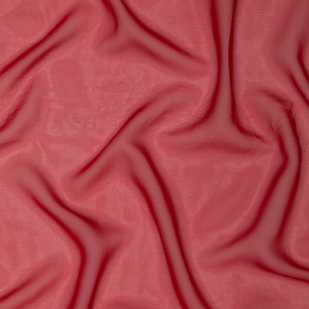 Milly Red Silk Chiffon Milly Red Silk Chiffon