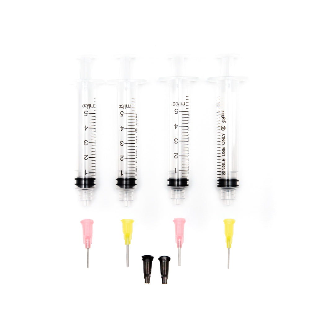 Gemtac Glue Syringes for Attaching Flatbacks Folded