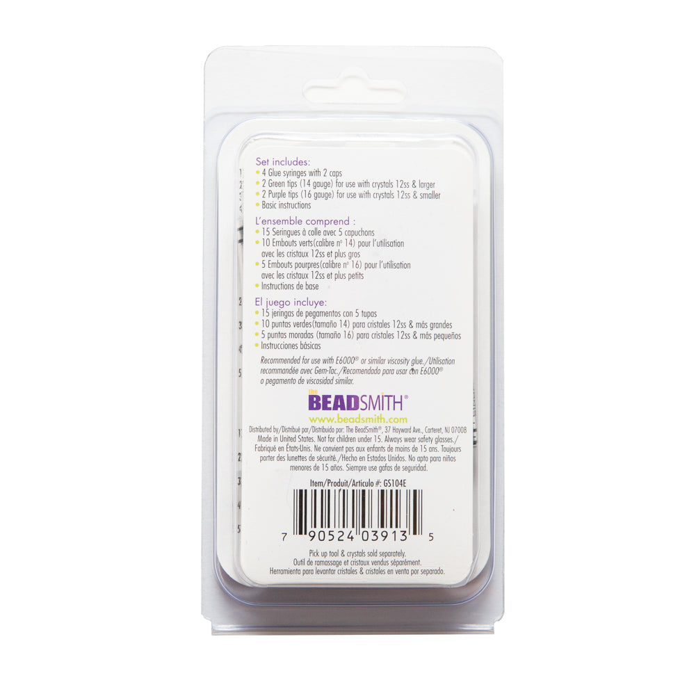 E6000 Glue Syringes for Attaching Flatbacks Detail