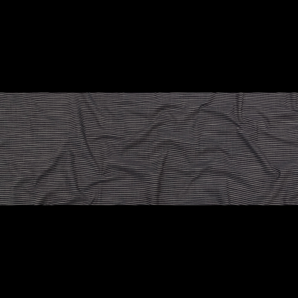 Tornado and Dove Striped Organic Cotton Dobby Folded Tornado and Dove Striped Organic Cotton Dobby Folded