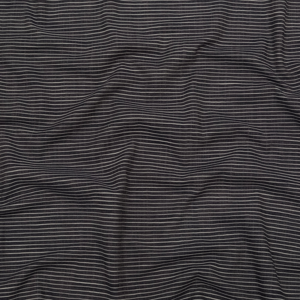 Tornado and Dove Striped Organic Cotton Dobby Tornado and Dove Striped Organic Cotton Dobby