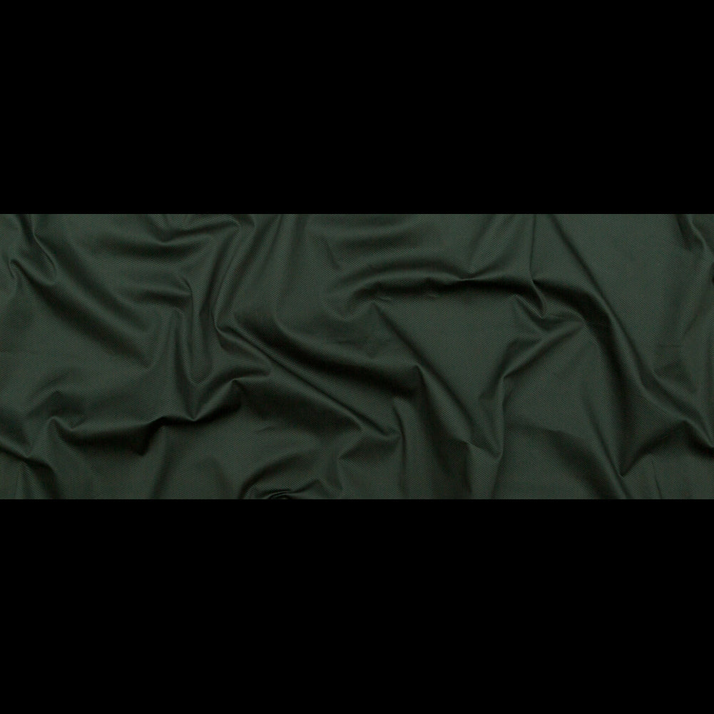 Olive Stretch Woven Cotton Pique Full Olive Stretch Woven Cotton Pique Full