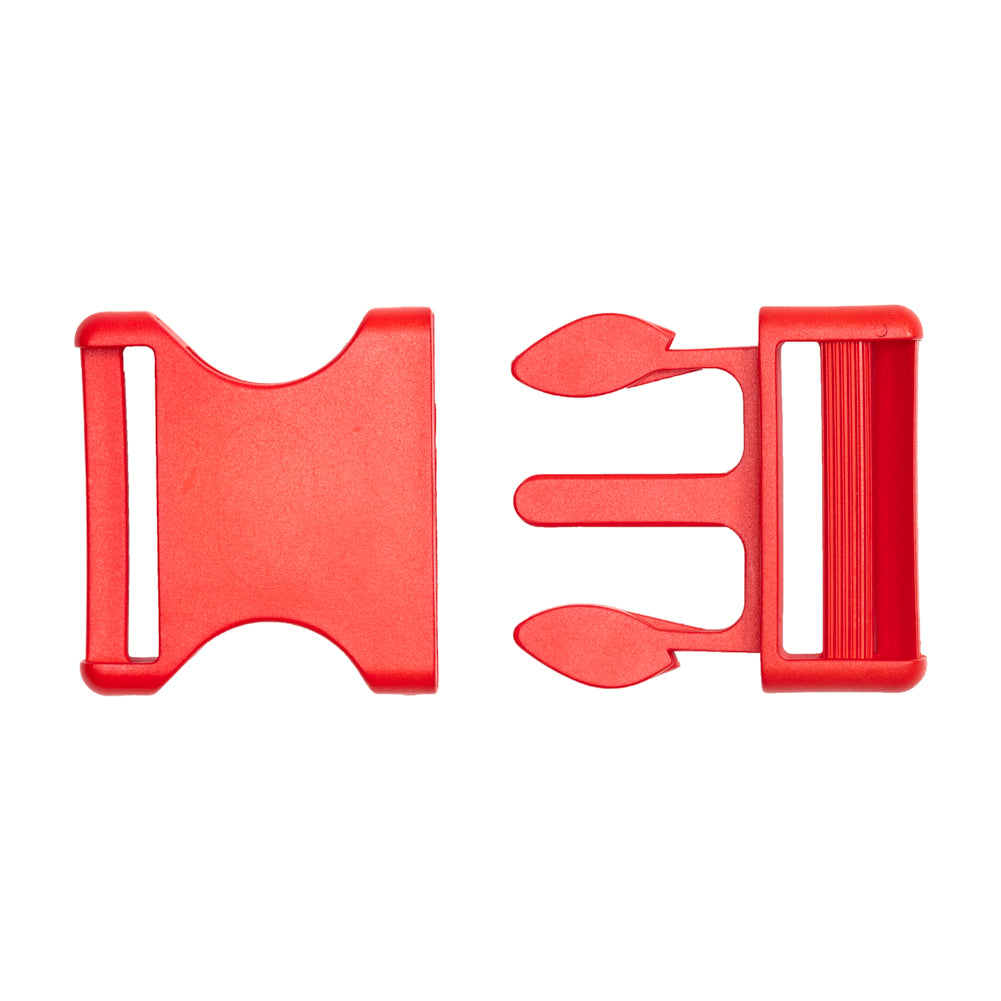 Lucille Italian Extra Large Fiery Red Plastic Release Buckle Lucille Italian Extra Large Fiery Red Plastic Release Buckle