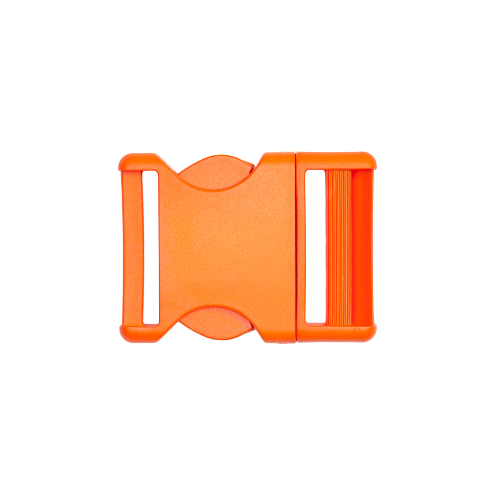 Lucille Italian Extra Large Red Orange Plastic Release Buckle Detail Lucille Italian Extra Large Red Orange Plastic Release Buckle Detail