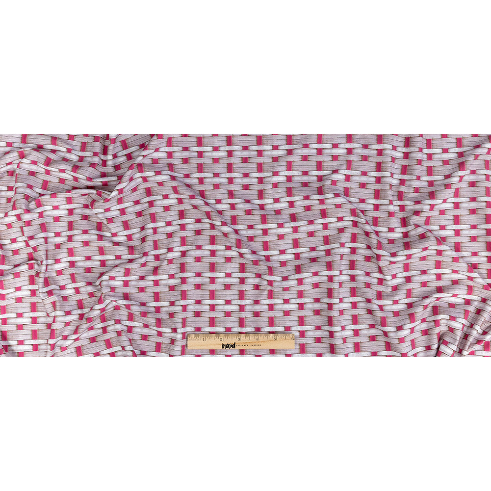 Pink and Mauve Shadows Wicker Basket Caye UV Protective Compression Swimwear Tricot with Aloe Vera Microcapsules Full Pink and Mauve Shadows Wicker Basket Caye UV Protective Compression Swimwear Tricot with Aloe Vera Microcapsules Full