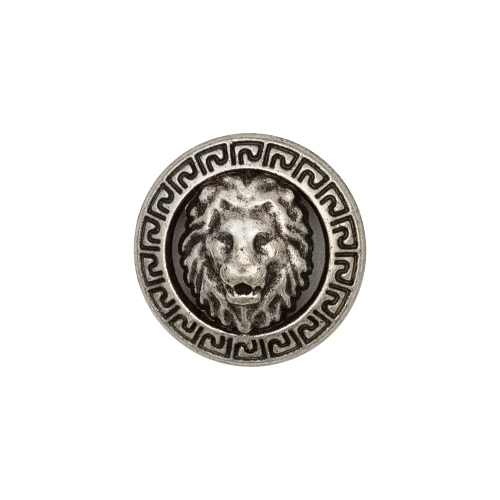Italian Silver Metal Crest Shank Button - 32L/20mm Italian Silver Metal Crest Shank Button - 32L/20mm