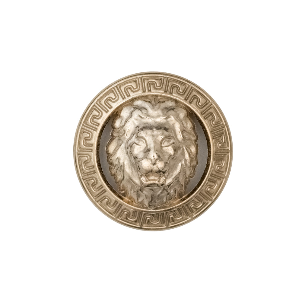 Italian Gold Metal Crest Shank Button - 36L/23mm Italian Gold Metal Crest Shank Button - 36L/23mm