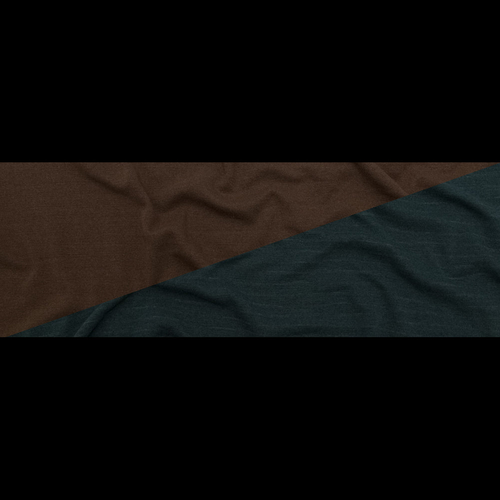 Italian Striped Scarab and Carafe Reversible Wool Double Knit Full Italian Striped Scarab and Carafe Reversible Wool Double Knit Full