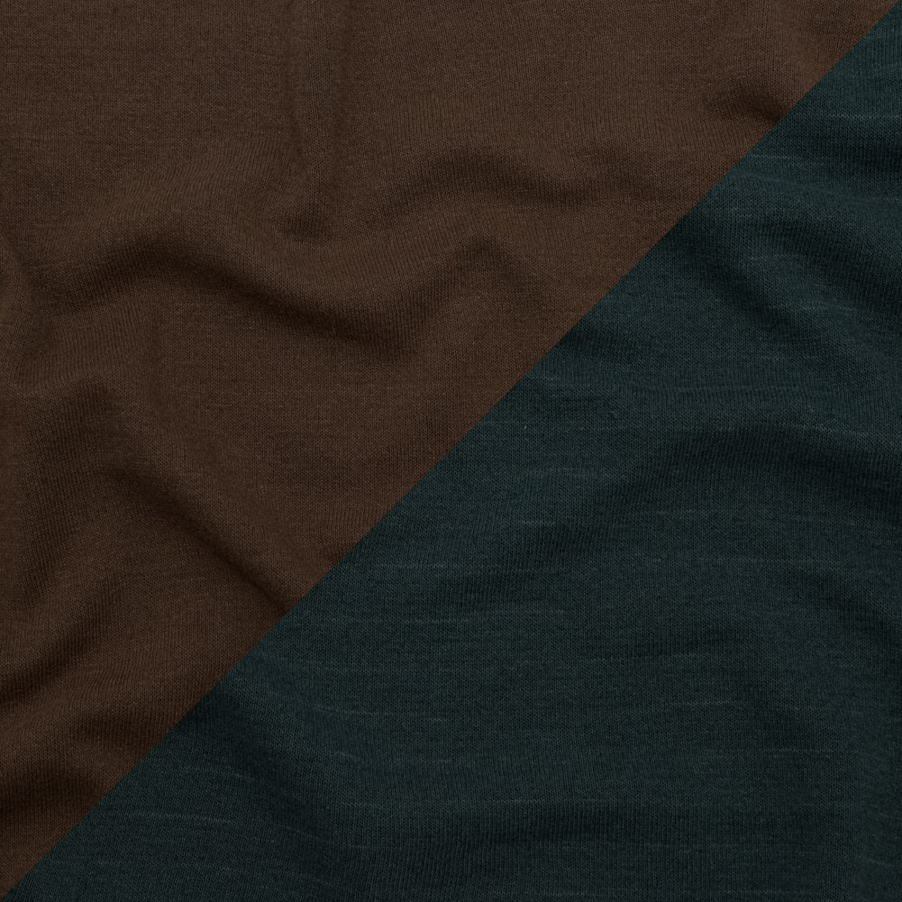 Italian Striped Scarab and Carafe Reversible Wool Double Knit Italian Striped Scarab and Carafe Reversible Wool Double Knit