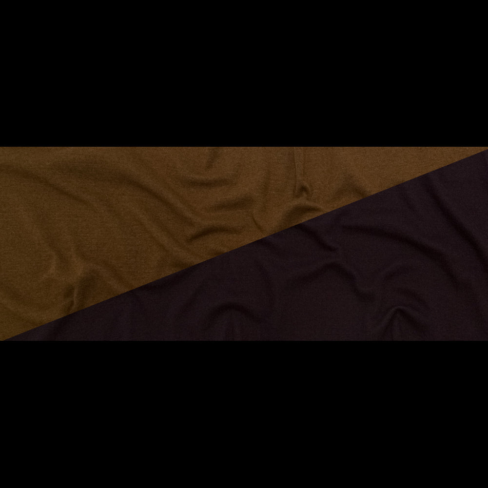 Italian Nightshade and Monk's Robe Reversible Wool Double Knit Full Italian Nightshade and Monk's Robe Reversible Wool Double Knit Full