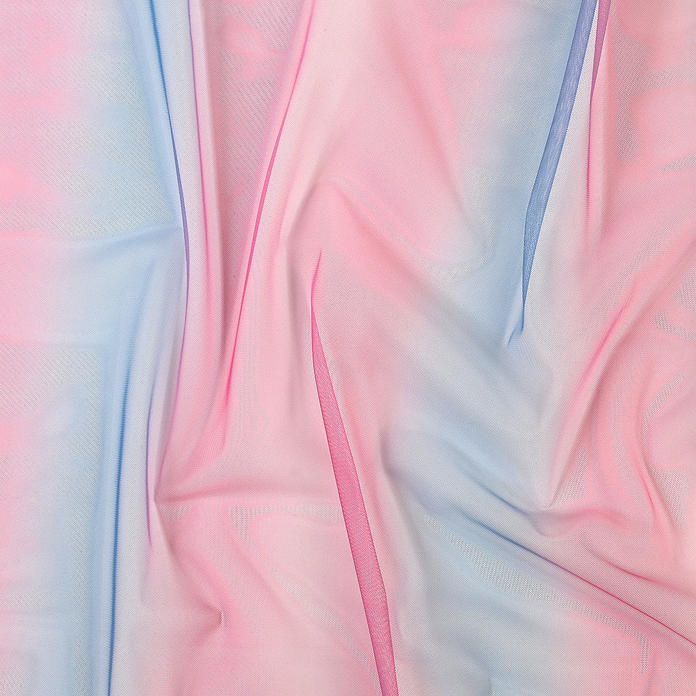 Ombre Shadow Tulle - Fuchsia and Blue Ombre Shadow Tulle - Fuchsia and Blue