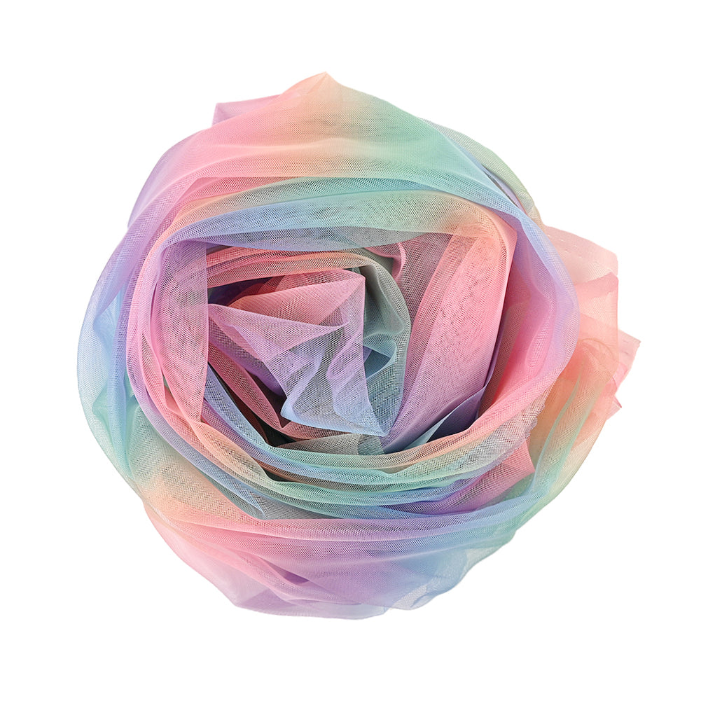 Ombre Shadow Tulle - Watermelon Detail Ombre Shadow Tulle - Watermelon Detail