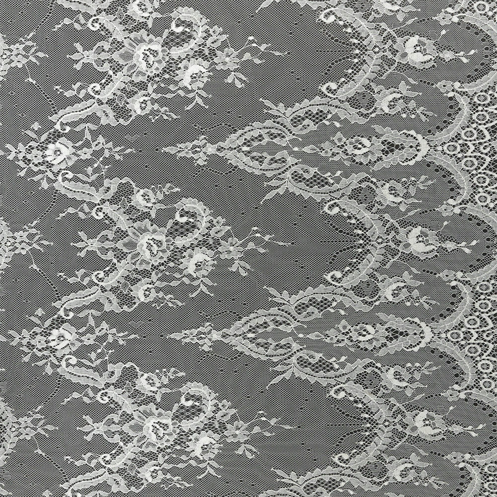 White Delicate Chantilly Lace - 3 Yard Piece White Delicate Chantilly Lace - 3 Yard Piece