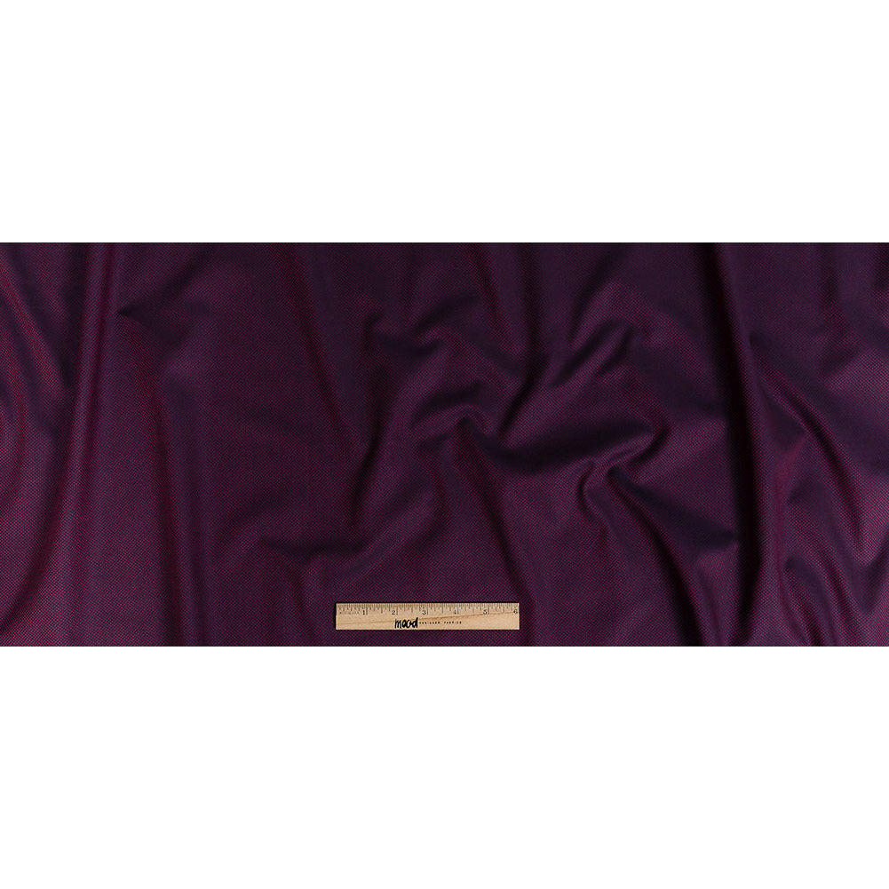 Premium Maroon and Navy Diamond Spotted Jacquard Cotton Shirting Full Premium Maroon and Navy Diamond Spotted Jacquard Cotton Shirting Full