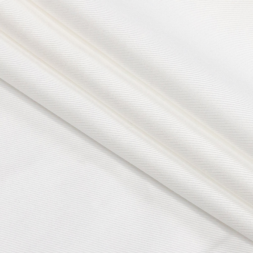 Premium White Twill Cotton Shirting Folded Premium White Twill Cotton Shirting Folded