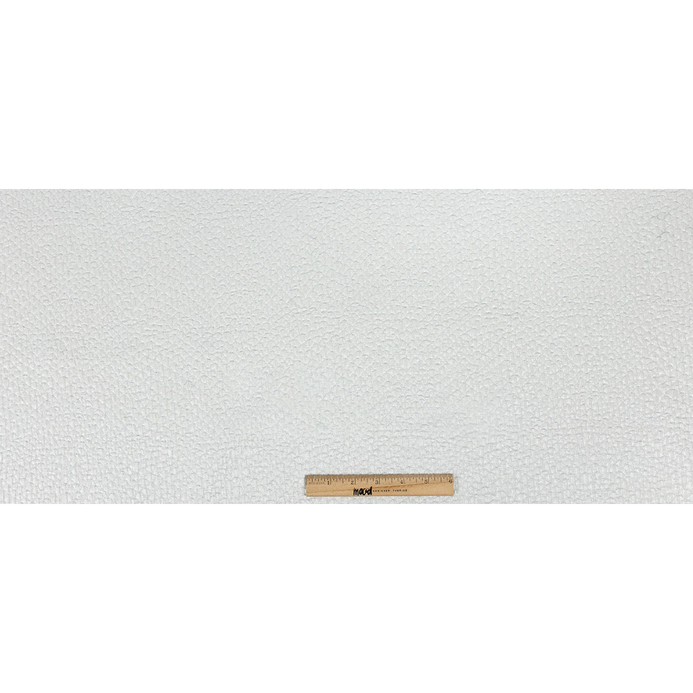 Metallic White Dimensional Scallops Brocade Folded Metallic White Dimensional Scallops Brocade Folded