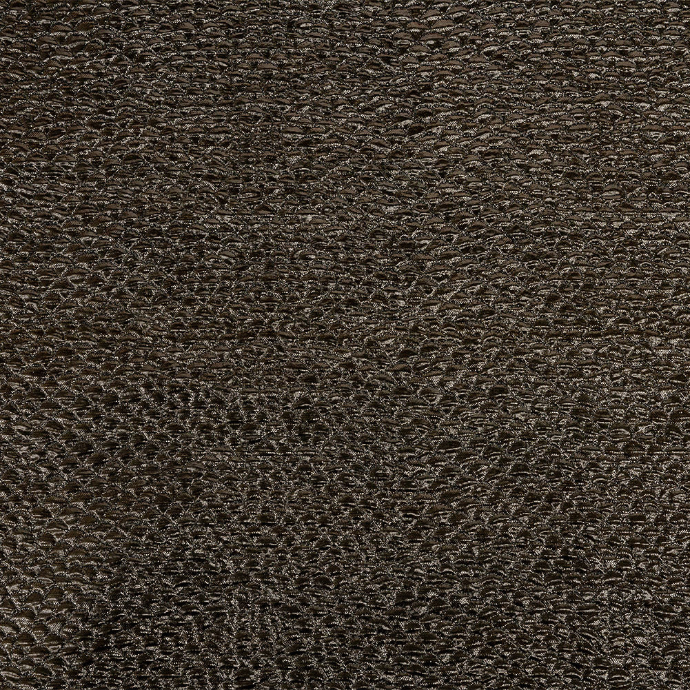 Metallic Copper Dimensional Scallops Brocade Metallic Copper Dimensional Scallops Brocade