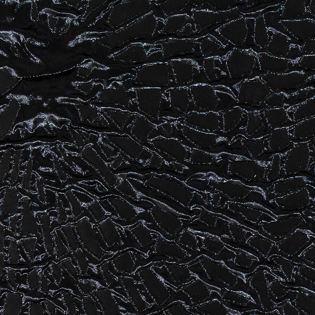 Metallic Black Abstract Luxury Brocade Metallic Black Abstract Luxury Brocade