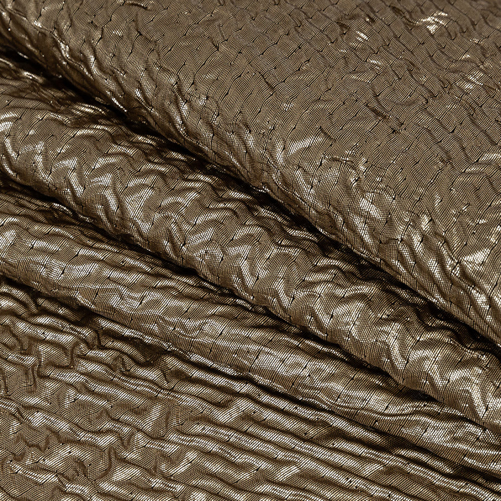 Capella Metallic Gold Wavy Luxury Brocade Capella Metallic Gold Wavy Luxury Brocade