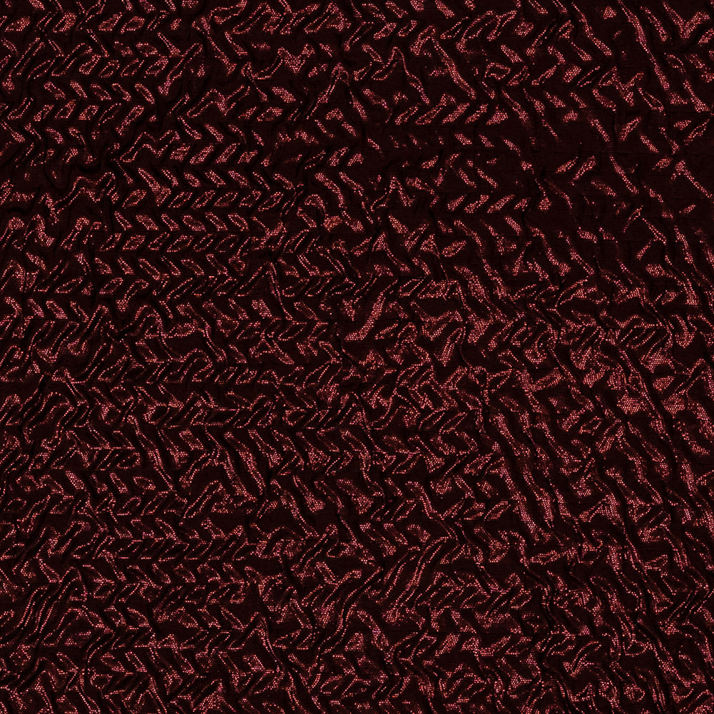 Capella Metallic Sceptre Red Wavy Luxury Brocade Capella Metallic Sceptre Red Wavy Luxury Brocade