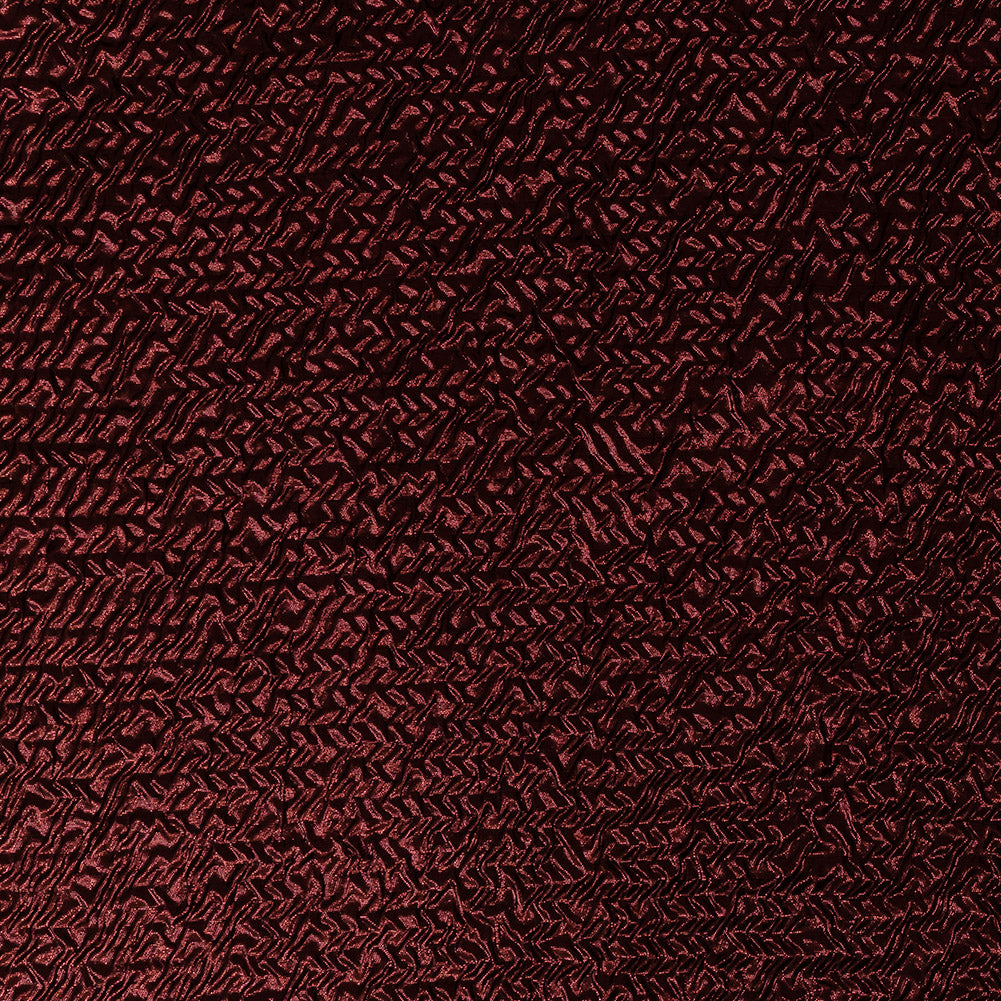 Capella Metallic Sceptre Red Wavy Luxury Brocade Capella Metallic Sceptre Red Wavy Luxury Brocade