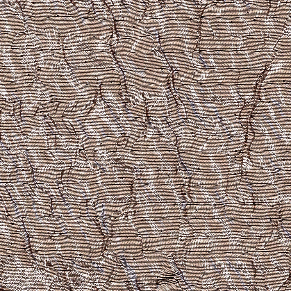 Capella Metallic Rose Gold Wavy Luxury Brocade Capella Metallic Rose Gold Wavy Luxury Brocade