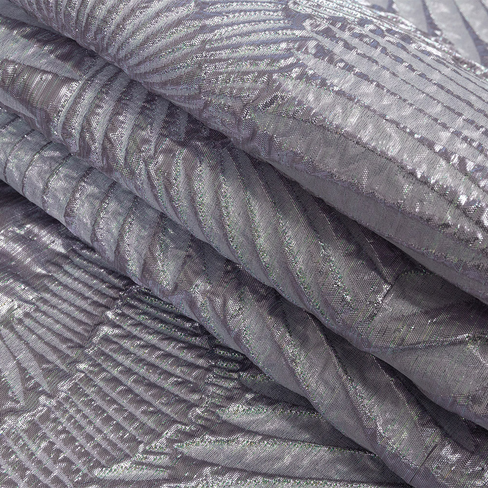 Metallic Iridescent Lilac and Green Abstract Luxury Brocade Metallic Iridescent Lilac and Green Abstract Luxury Brocade