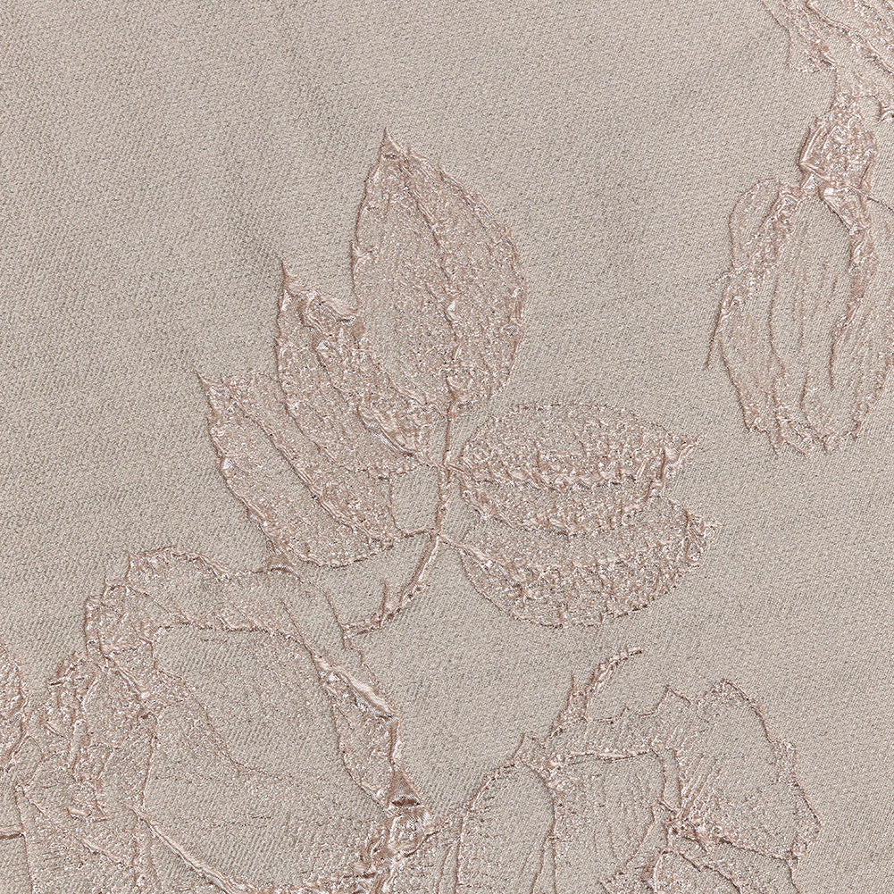 Metallic Dusty Rose Floral Luxury Brocade Metallic Dusty Rose Floral Luxury Brocade