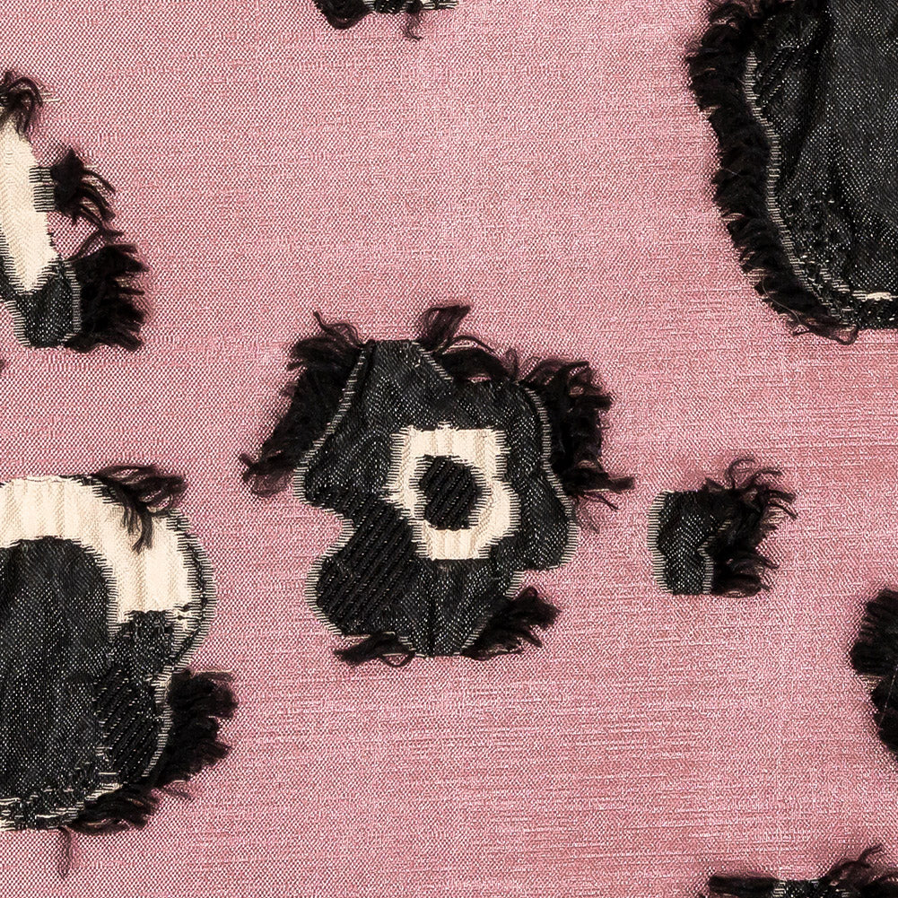 Pink and Beige Floral Luxury Brocade Pink and Beige Floral Luxury Brocade