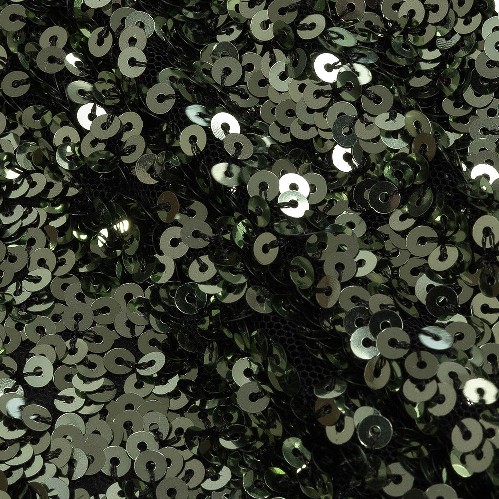 Heavy All-Over Sequins - Green - Guiseppe Collection Heavy All-Over Sequins - Green - Guiseppe Collection