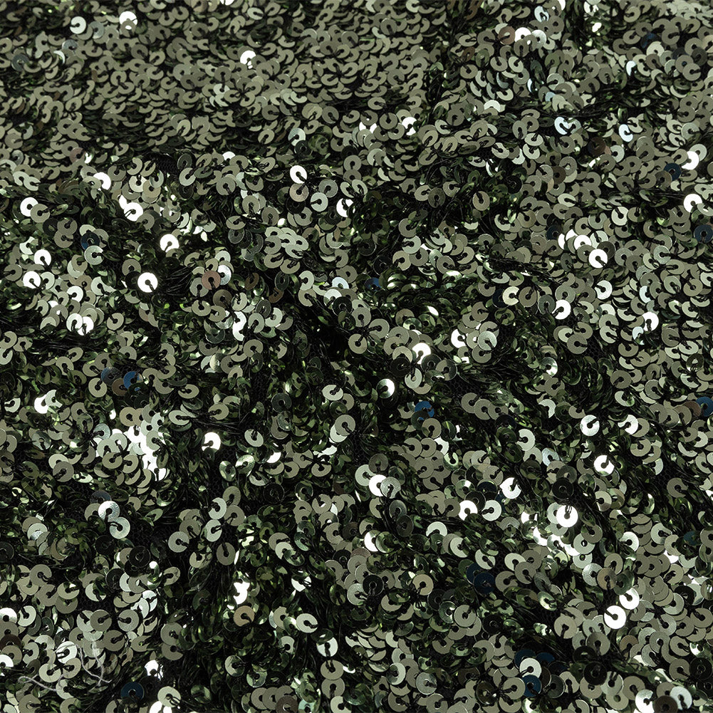 Heavy All-Over Sequins - Green - Guiseppe Collection Heavy All-Over Sequins - Green - Guiseppe Collection
