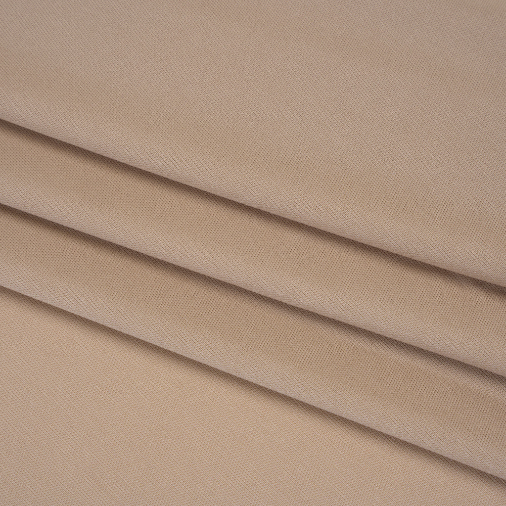 Polyester Pongee Knit Lining - Nude - Luca Collection Folded Polyester Pongee Knit Lining - Nude - Luca Collection Folded