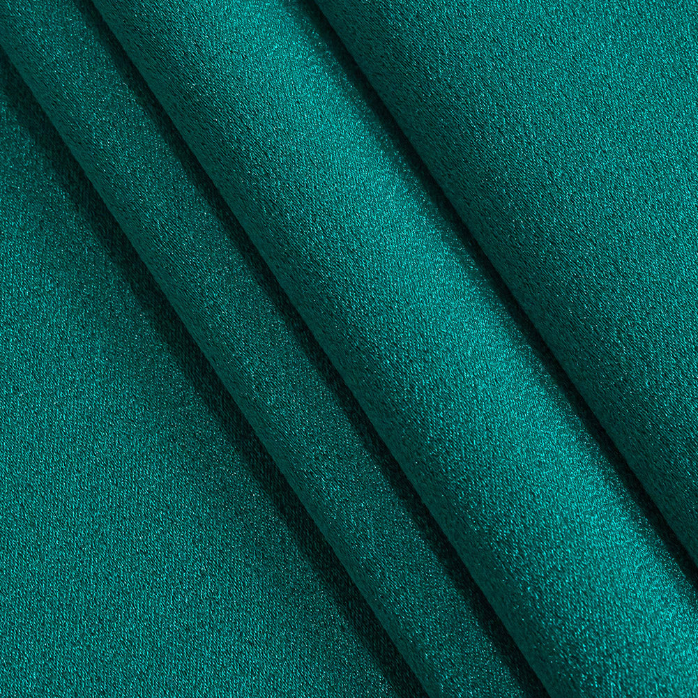 Lux Polyester Crepe Back Satin - Emerald - Isla Collection Lux Polyester Crepe Back Satin - Emerald - Isla Collection