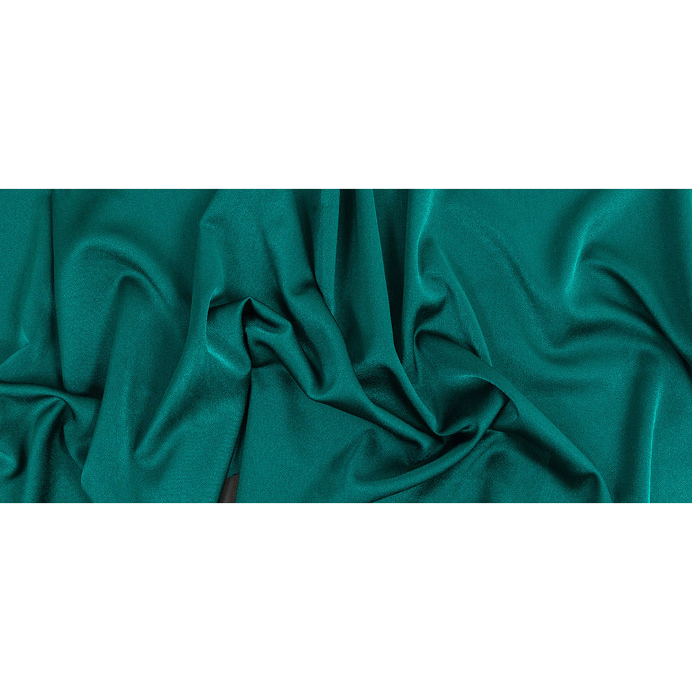Lux Polyester Crepe Back Satin - Emerald - Isla Collection Lux Polyester Crepe Back Satin - Emerald - Isla Collection