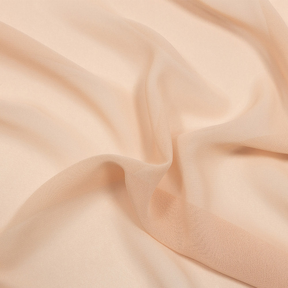 Lux Multi-Twist Polyester Chiffon - Light Salmon - Esma Collection Lux Multi-Twist Polyester Chiffon - Light Salmon - Esma Collection