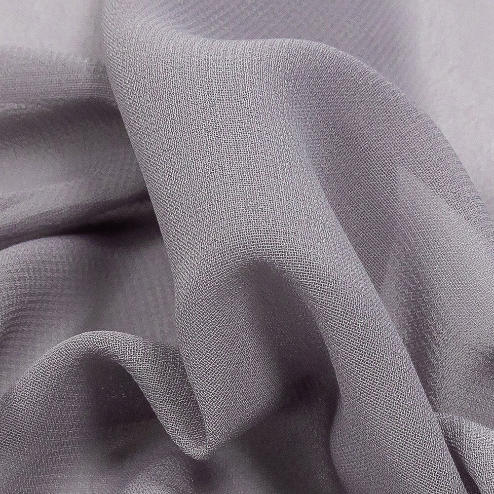 Lux Multi-Twist Polyester Chiffon - Gray - Esma Collection Lux Multi-Twist Polyester Chiffon - Gray - Esma Collection