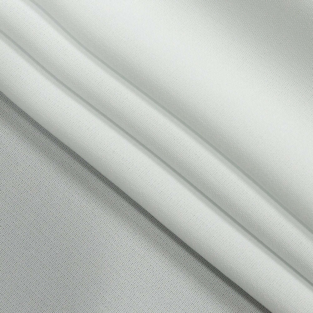 Polyester 4-Ply Crepe - White - Suzie Collection Polyester 4-Ply Crepe - White - Suzie Collection