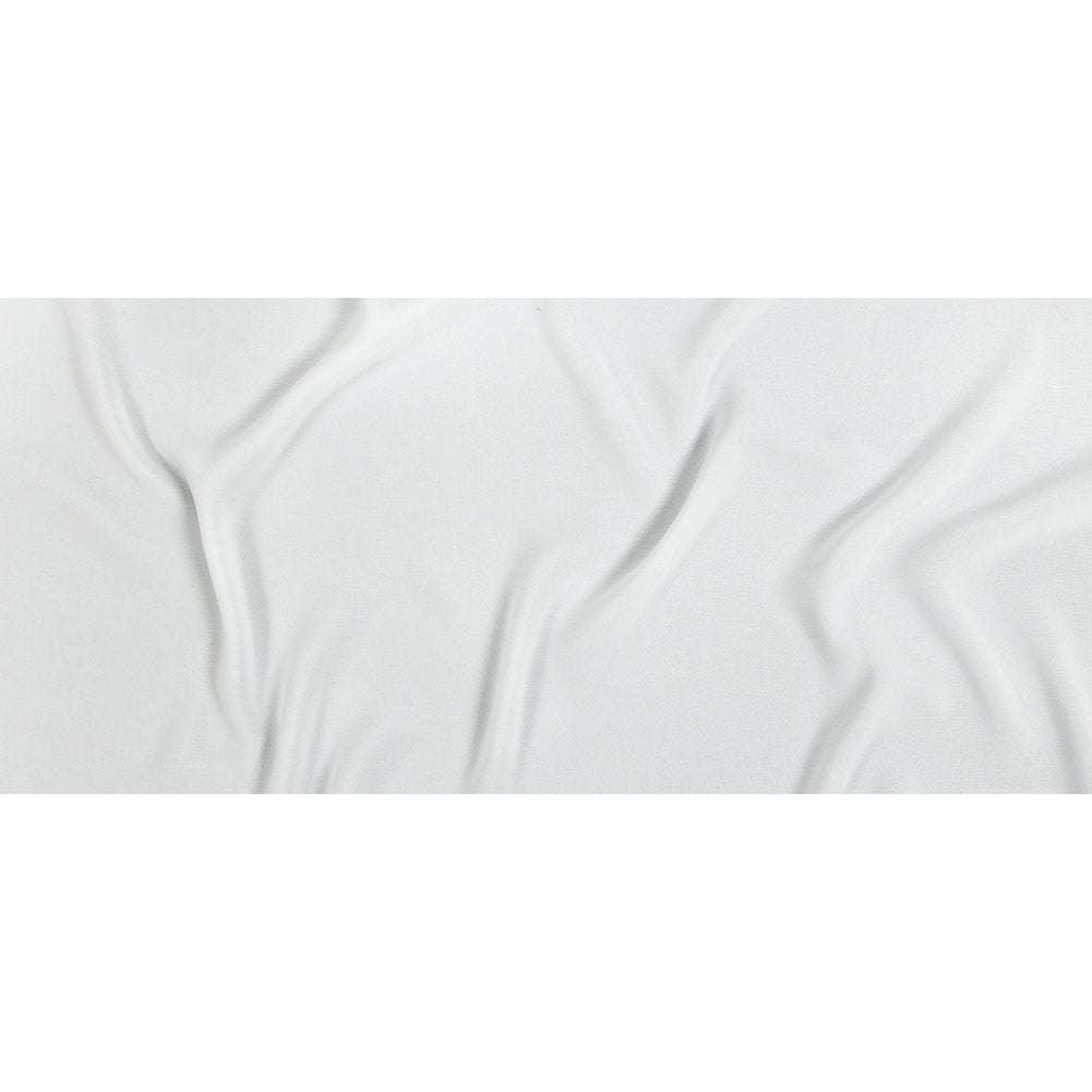 Polyester 4-Ply Crepe - White - Suzie Collection Polyester 4-Ply Crepe - White - Suzie Collection