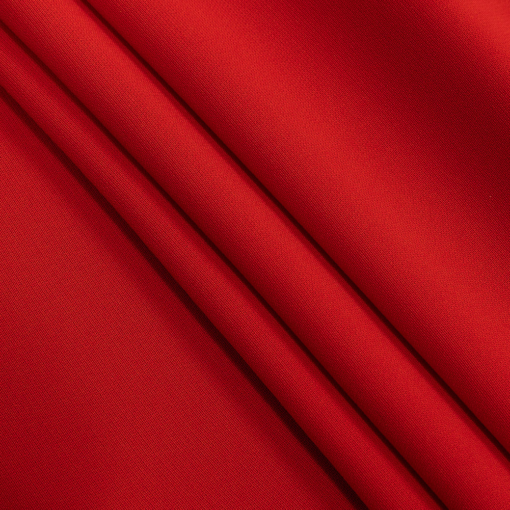Polyester 4-Ply Crepe - Red - Suzie Collection Polyester 4-Ply Crepe - Red - Suzie Collection