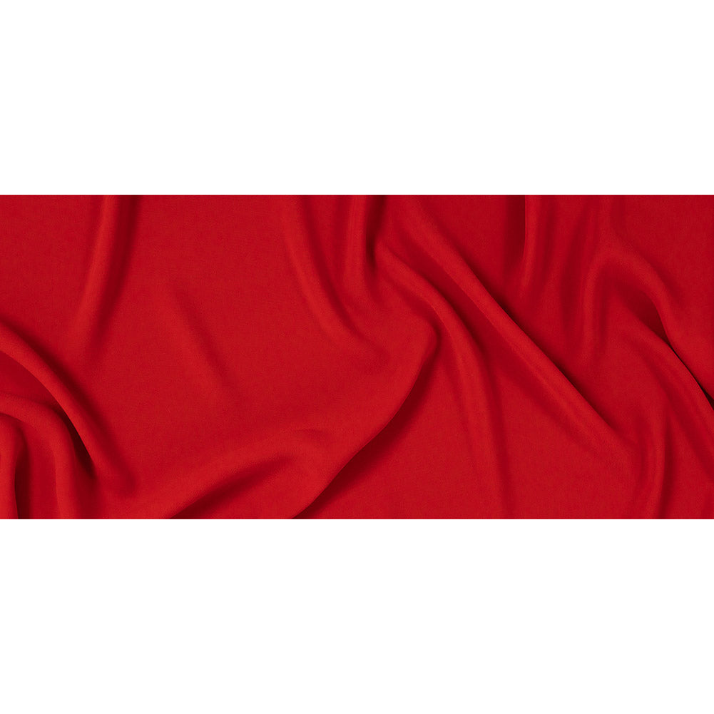 Polyester 4-Ply Crepe - Red - Suzie Collection Polyester 4-Ply Crepe - Red - Suzie Collection
