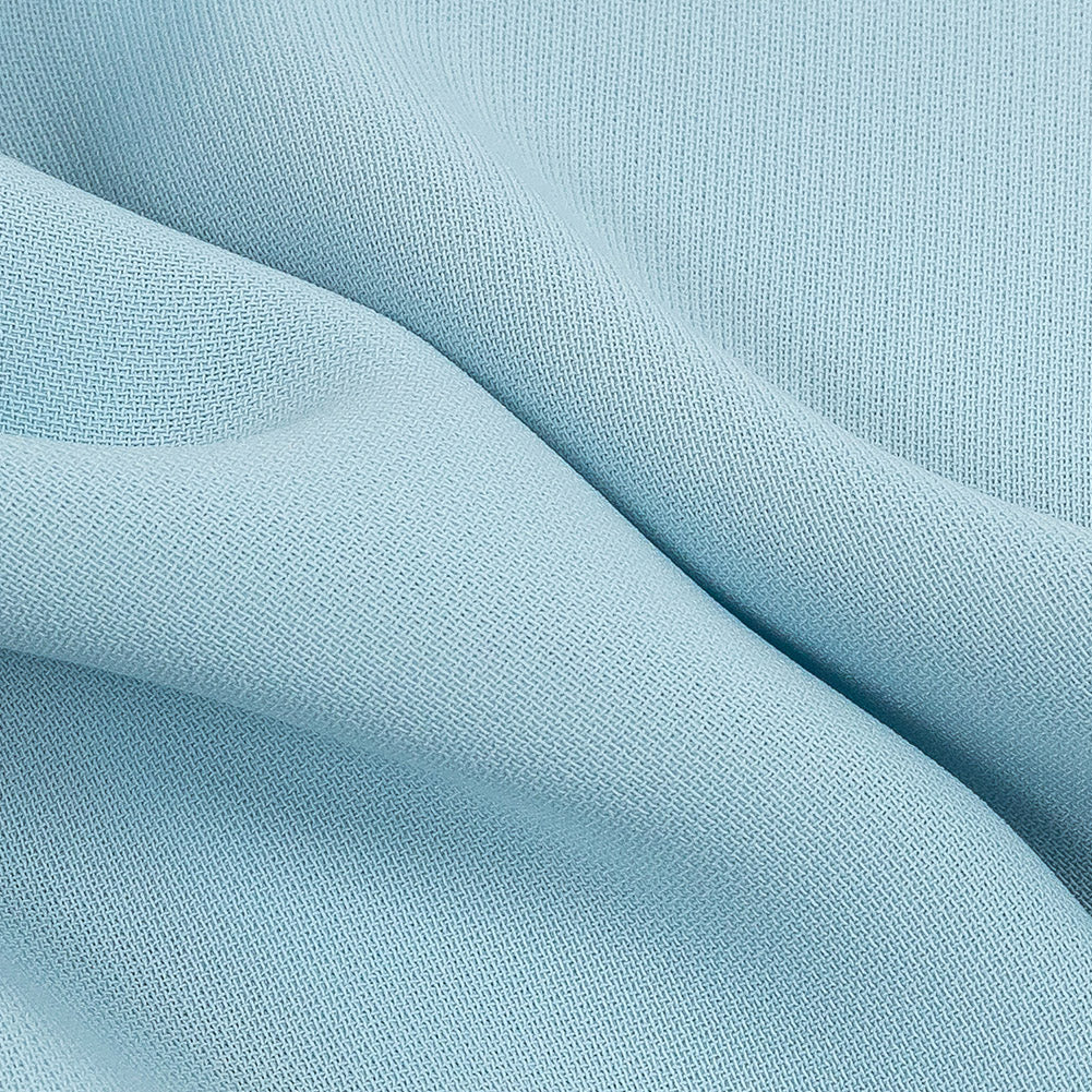 Polyester 4-Ply Crepe - Blue - Suzie Collection Polyester 4-Ply Crepe - Blue - Suzie Collection