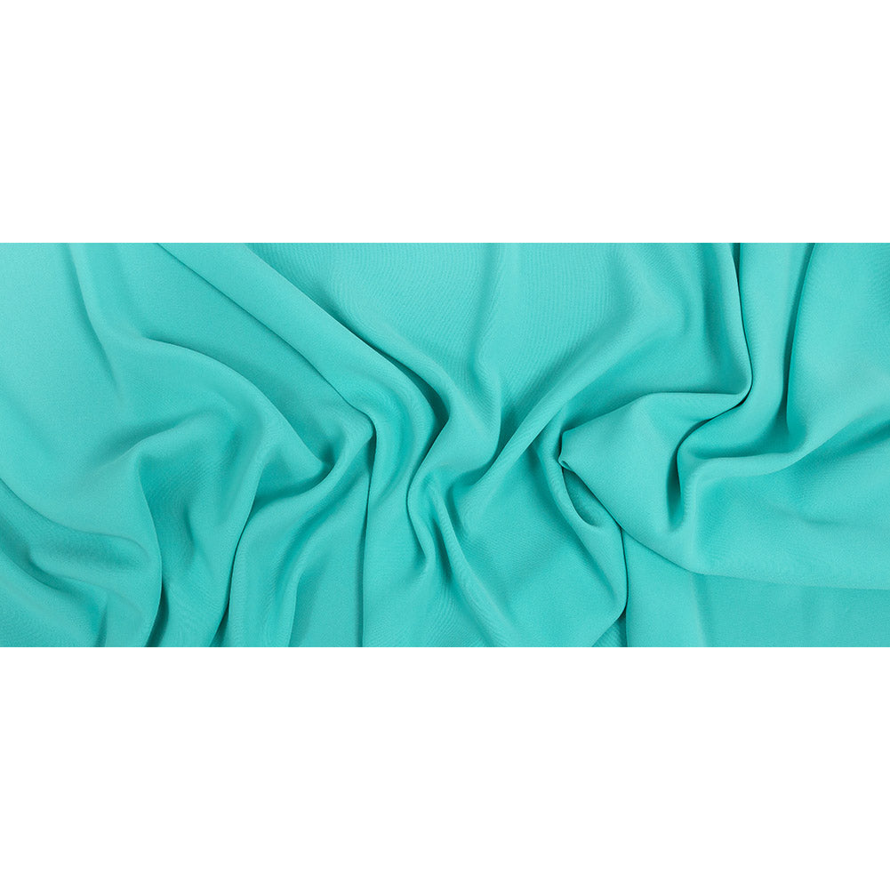 Polyester 4-Ply Crepe - Aquamarine - Suzie Collection Polyester 4-Ply Crepe - Aquamarine - Suzie Collection