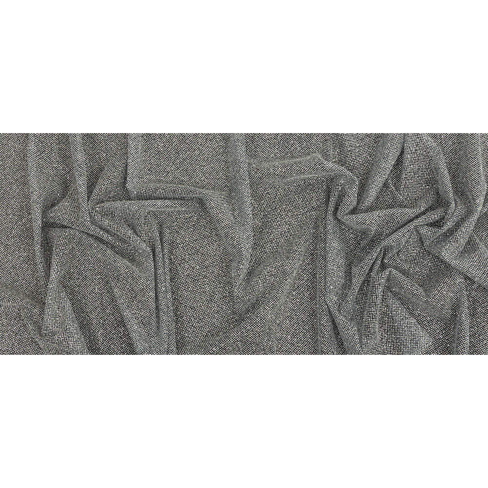 Tulle with Metallic Platinum Glitter - Navy Blue - Platina Collection - Full Tulle with Metallic Platinum Glitter - Navy Blue - Platina Collection - Full