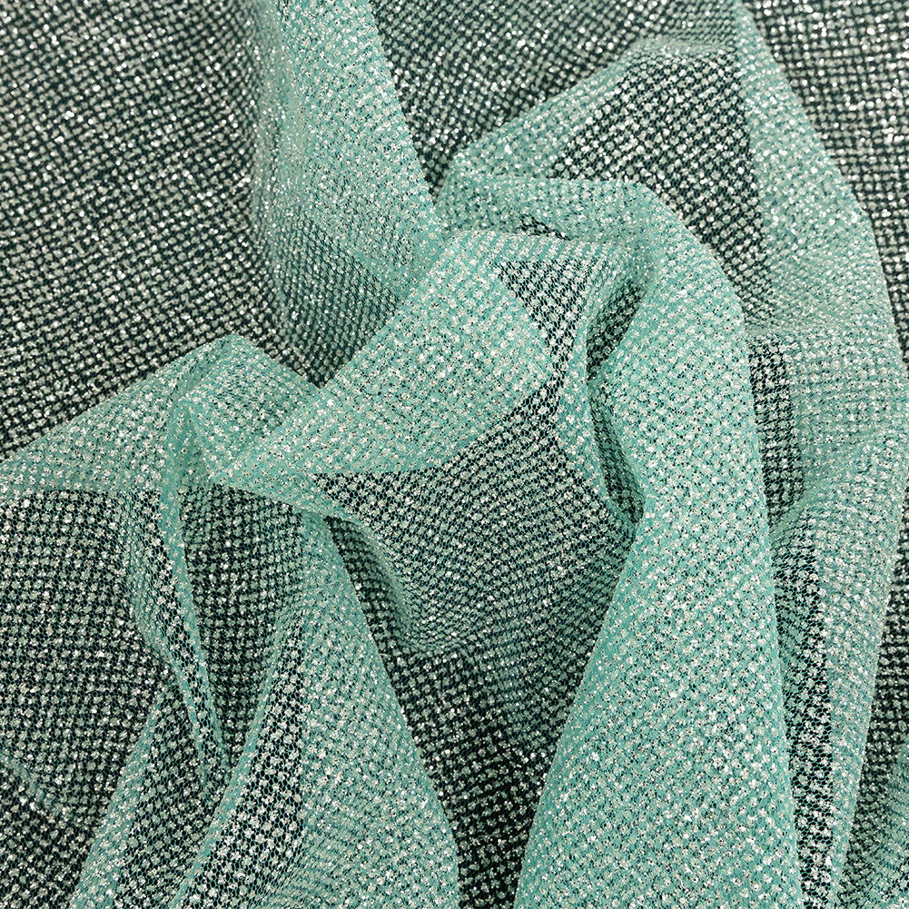Tulle with Metallic Platinum Glitter - Fairy Wing - Platina Collection Tulle with Metallic Platinum Glitter - Fairy Wing - Platina Collection