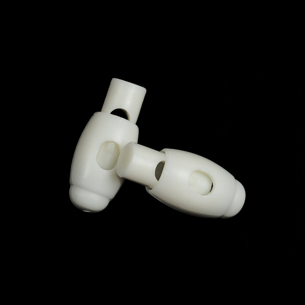 Dritz White Cord Stops - 2 ct Folded Dritz White Cord Stops - 2 ct Folded