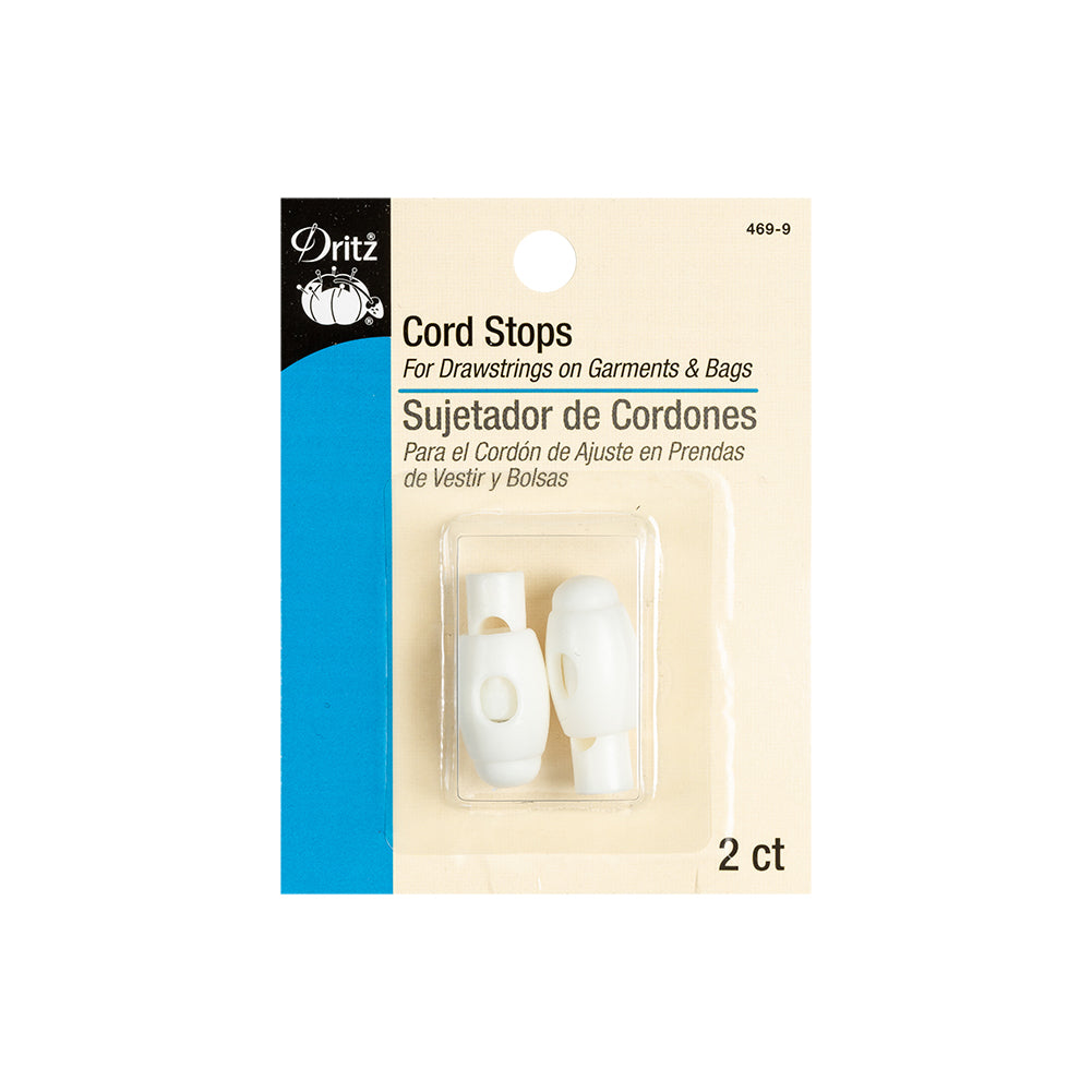 Dritz White Cord Stops - 2 ct Dritz White Cord Stops - 2 ct