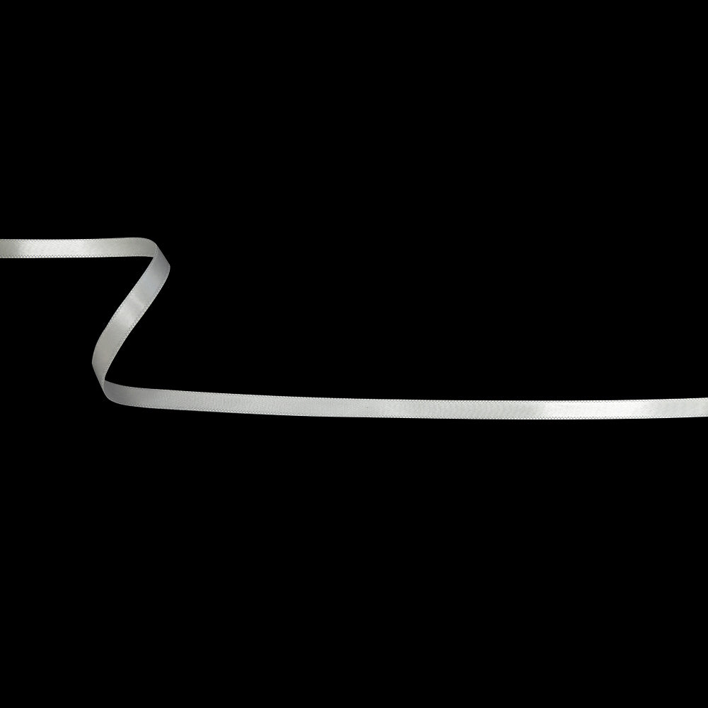 Antique White Single Face Satin Ribbon - 0.25" Antique White Single Face Satin Ribbon - 0.25"