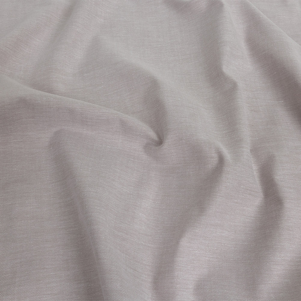 Stretch Mercerized Organic Cotton Oxford - Light Gray - Paraty Collection Stretch Mercerized Organic Cotton Oxford - Light Gray - Paraty Collection