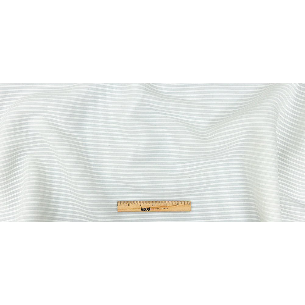 Star White and Cannoli Cream Tonal Stripes Stretch Neoprene Full Star White and Cannoli Cream Tonal Stripes Stretch Neoprene Full