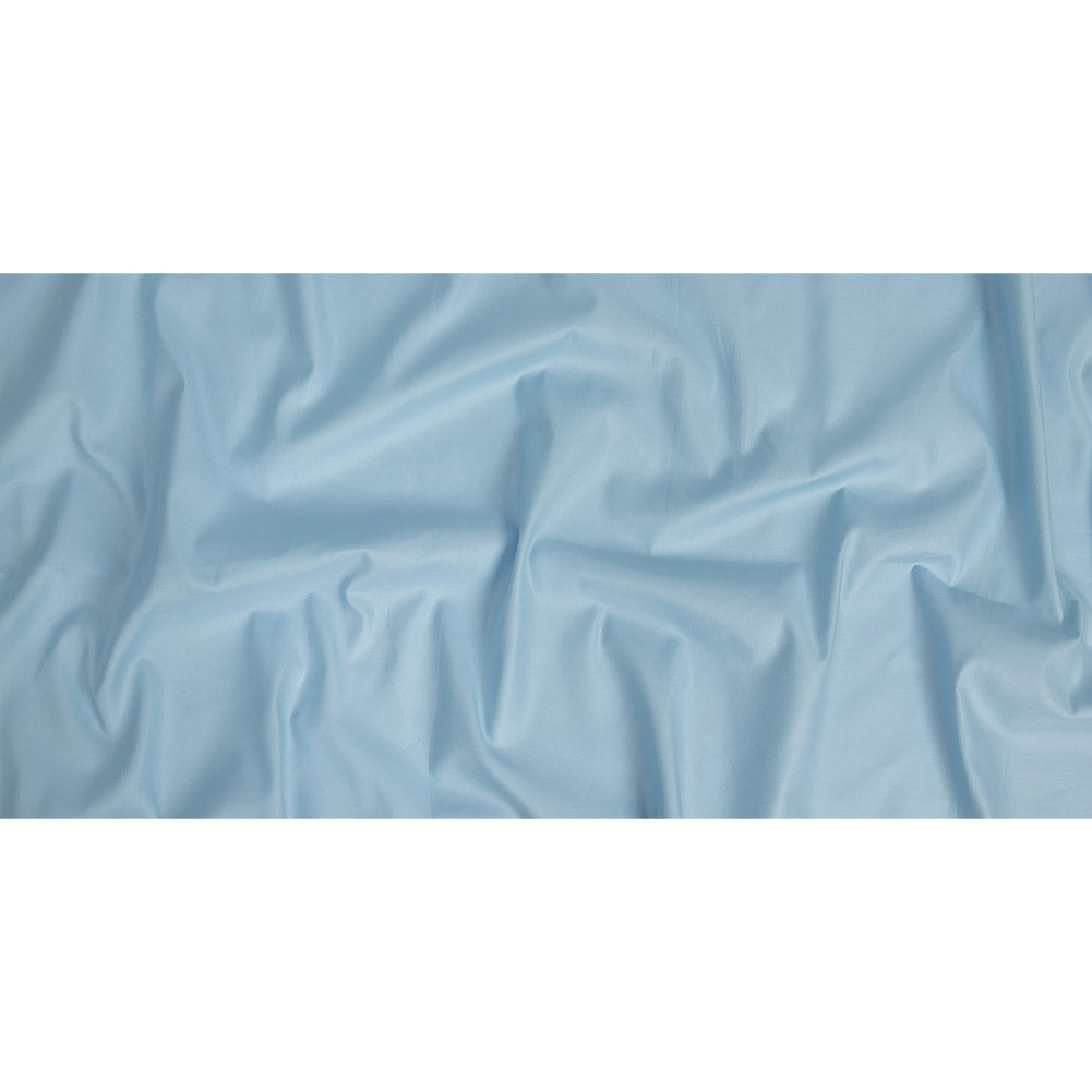 Mercerized Organic Egyptian Cotton Shirting - Light Blue - Ravello Collection Full Mercerized Organic Egyptian Cotton Shirting - Light Blue - Ravello Collection Full